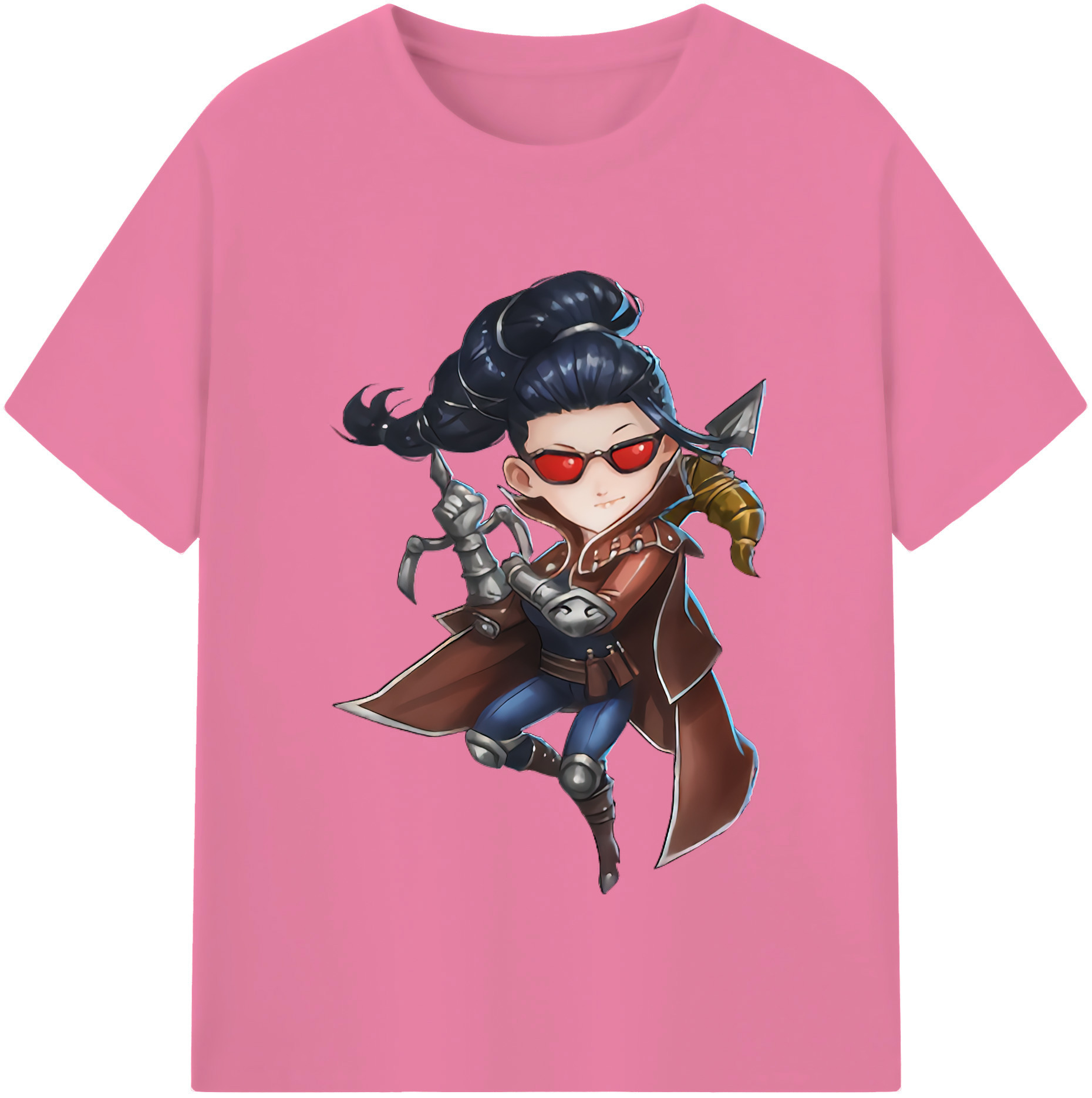 リーグ・オブ・レジェンド League of Legends LOL 綿100％半袖Tシャツ（フロントプリント）
